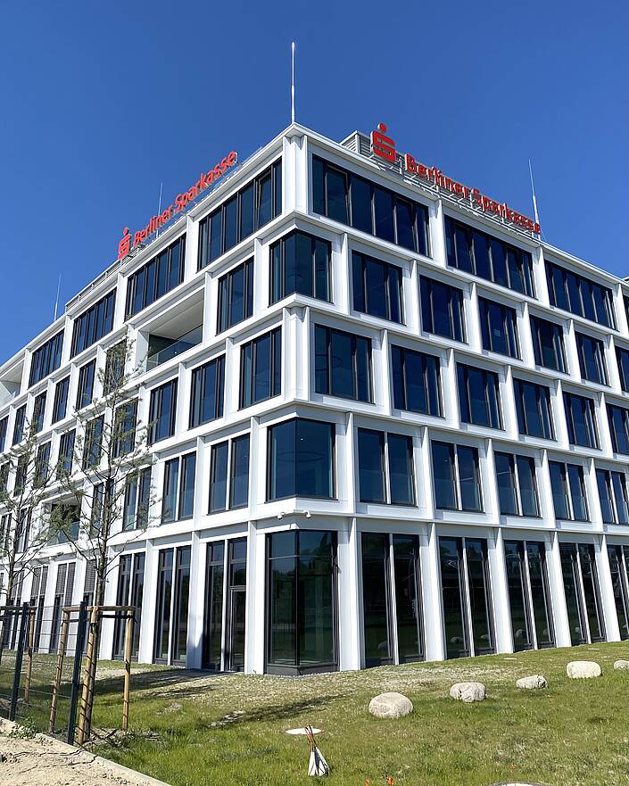 Ansicht Neubau der Zentrale der Berliner Sparkasse